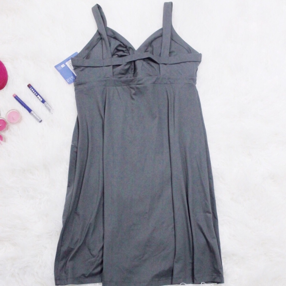 NWOT Patagonia Women’s Minette Solid Gray Dress - Picture 4 of 8